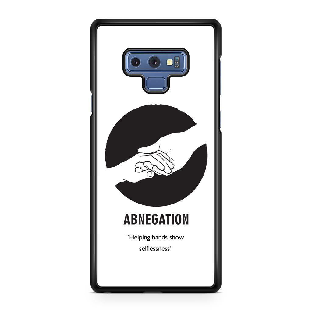Abnegation Divergent Faction Galaxy Note 9 Case