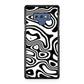 Abstract Black and White Background Galaxy Note 9 Case