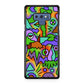 Abstract Colorful Doodle Art Galaxy Note 9 Case