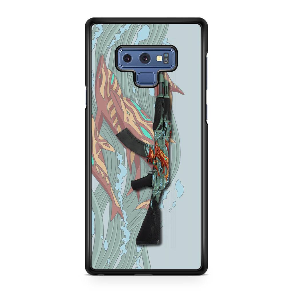 AK-47 Aquamarine Revenge Galaxy Note 9 Case