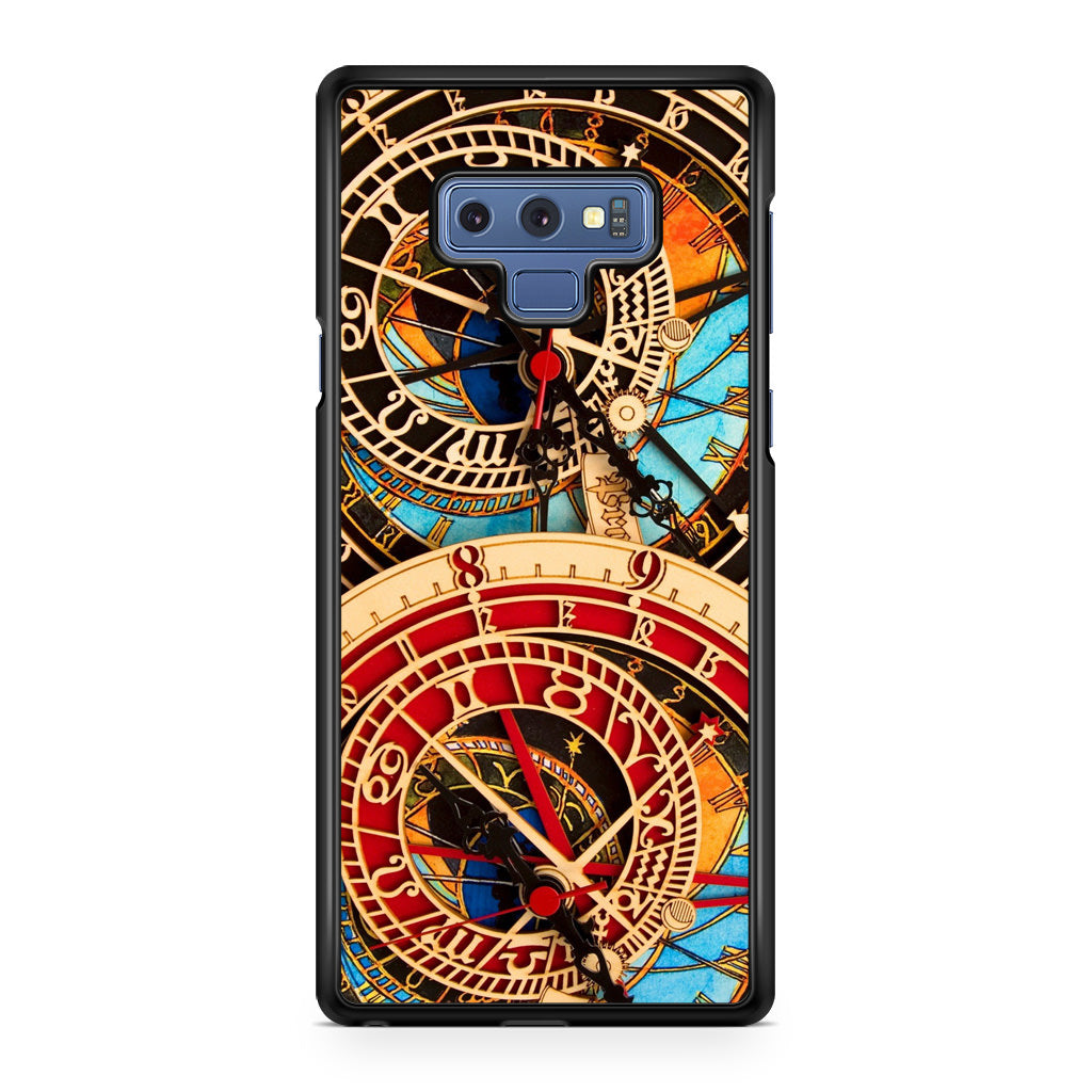 Astronomical Clock Galaxy Note 9 Case