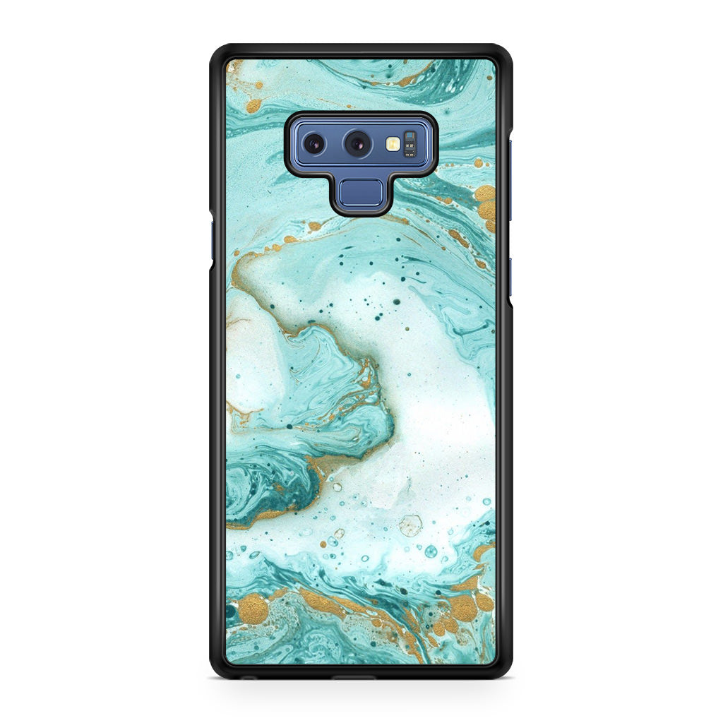 Azure Water Glitter Galaxy Note 9 Case