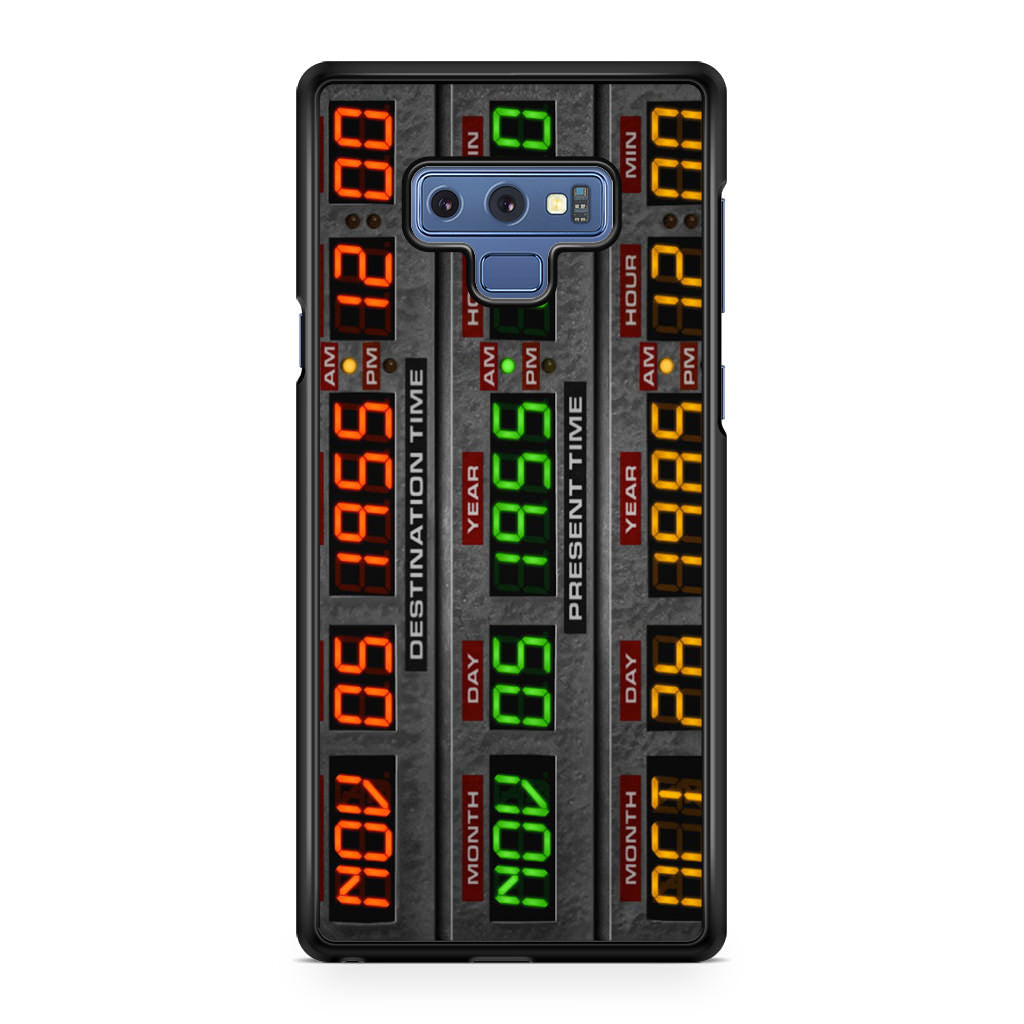 Back To The Future Time Circuits Galaxy Note 9 Case