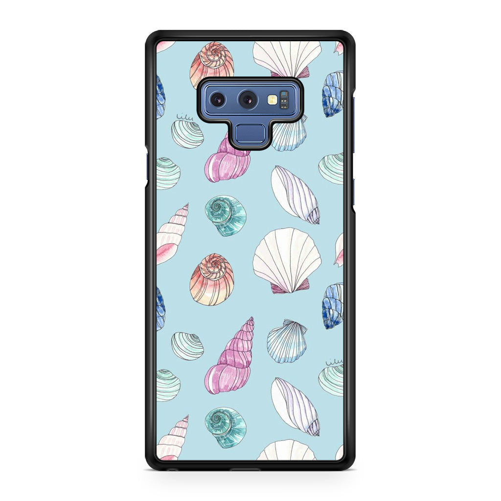 Beach Shells Pattern Galaxy Note 9 Case