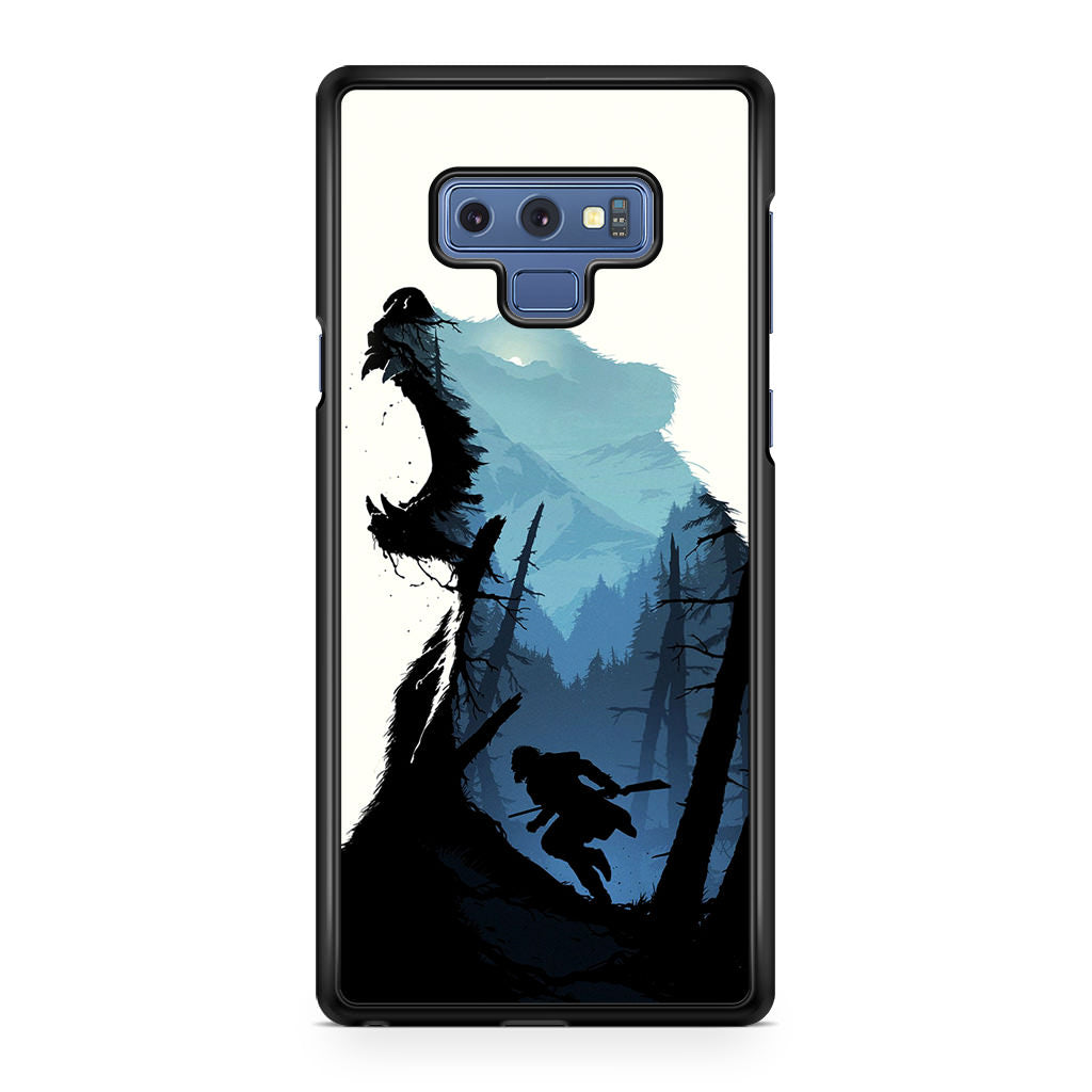 Bear Hunter Art Galaxy Note 9 Case