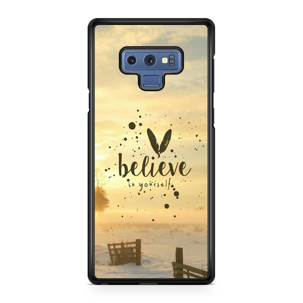 Believe in Yourself Galaxy Note 9 Case