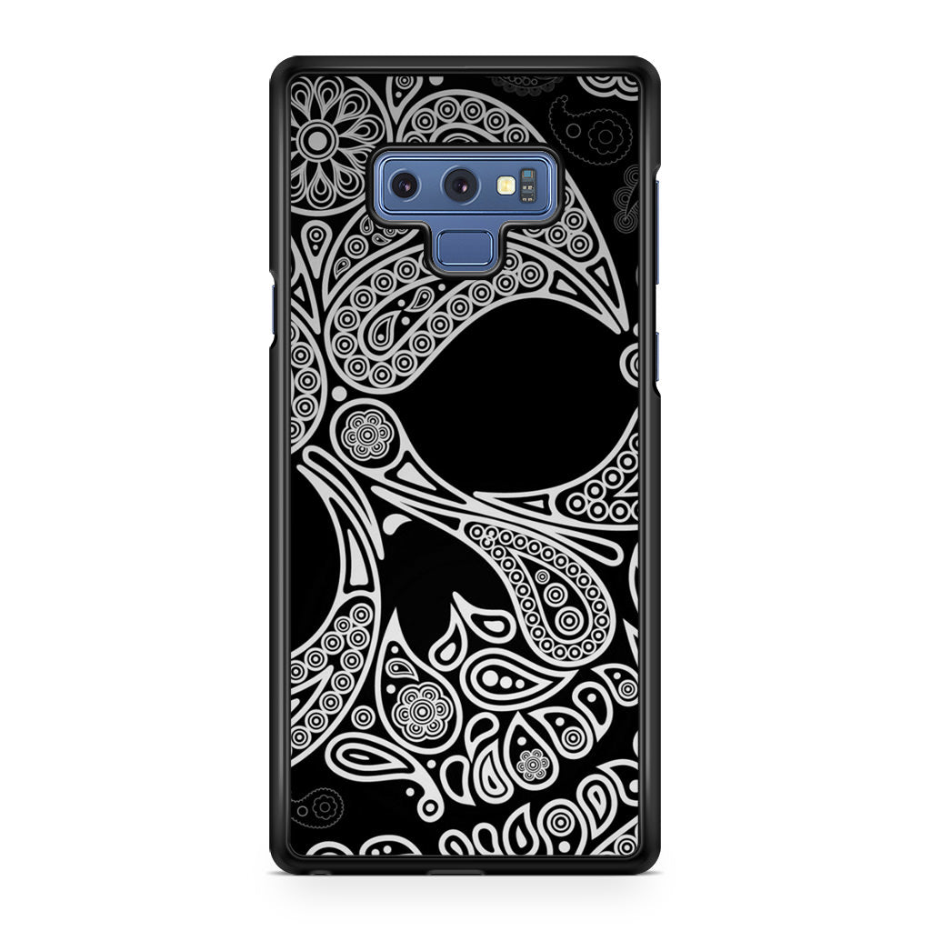 Black Skull Galaxy Note 9 Case