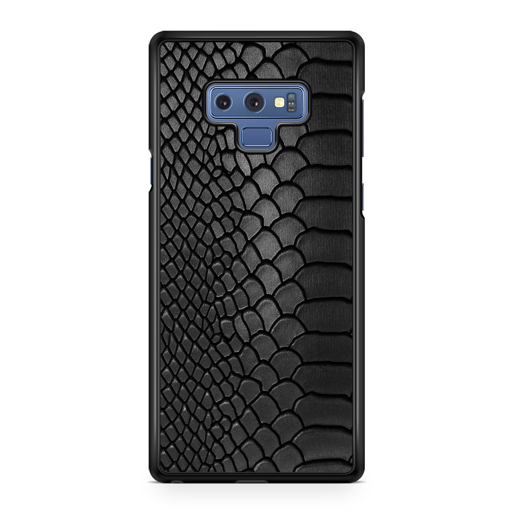 Black Snake Skin Texture Galaxy Note 9 Case