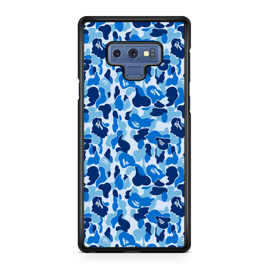 Blue Camo Galaxy Note 9 Case