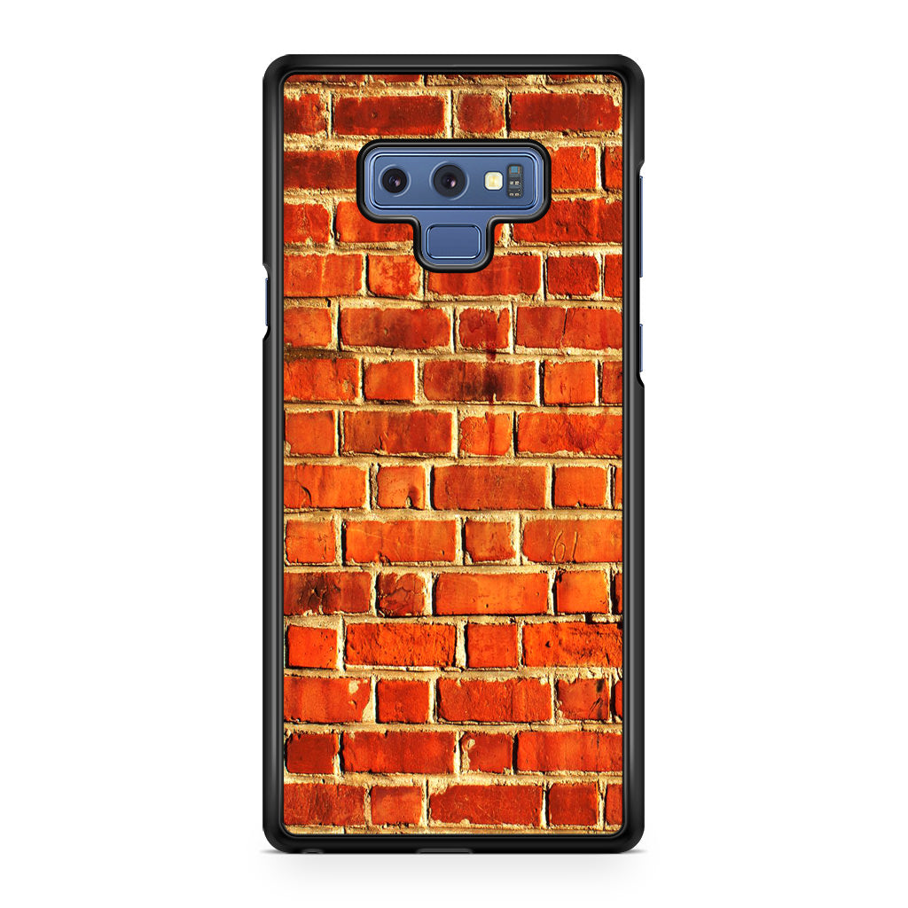 Brick Wall Pattern Galaxy Note 9 Case