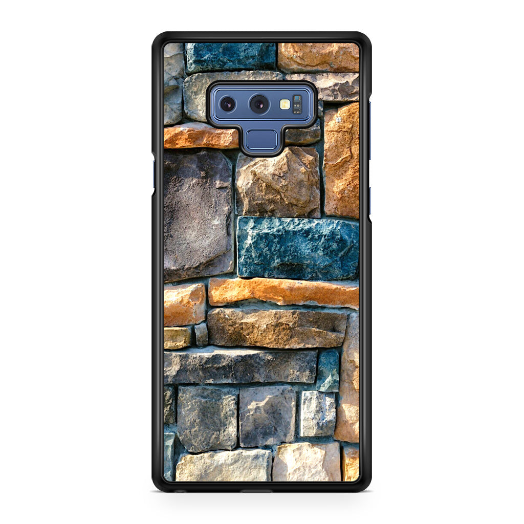 Colored Stone Piles Galaxy Note 9 Case