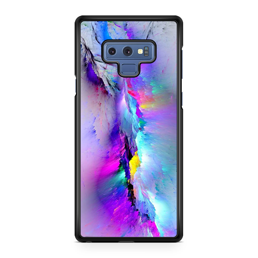 Colorful Abstract Smudges Galaxy Note 9 Case