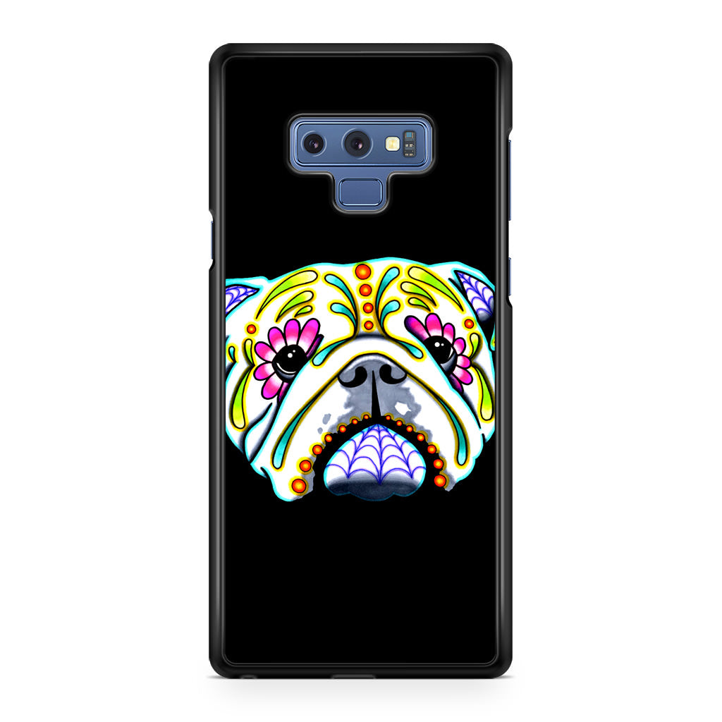 Colorful Bulldog Art Galaxy Note 9 Case