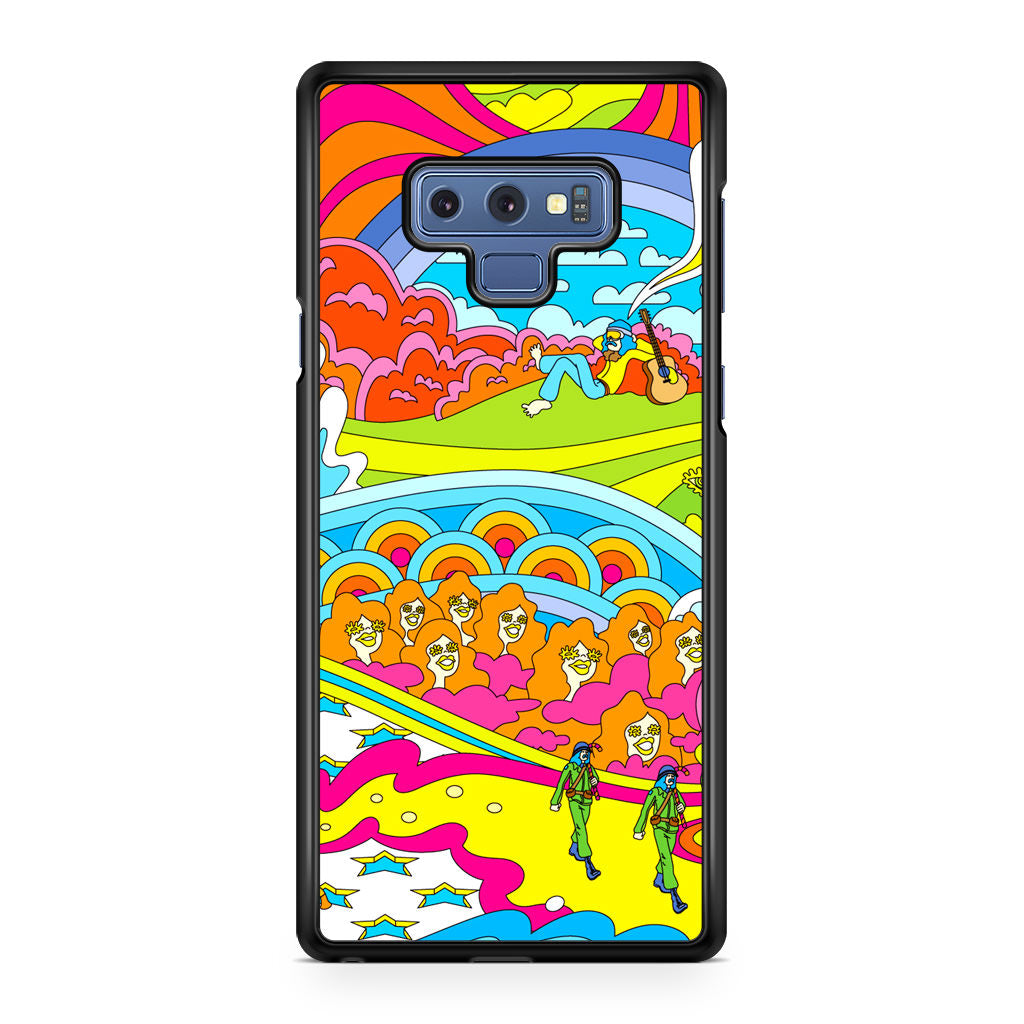 Colorful Doodle Galaxy Note 9 Case