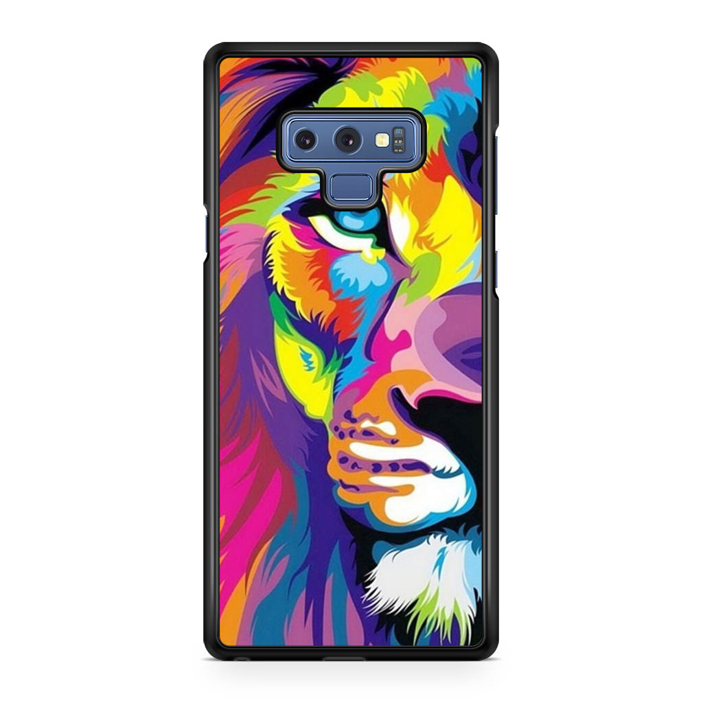 Colorful Lion Galaxy Note 9 Case