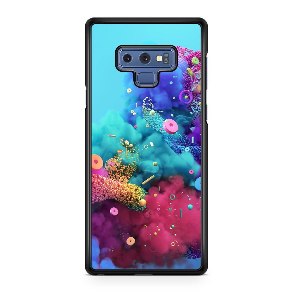 Colorful Smoke Boom Galaxy Note 9 Case