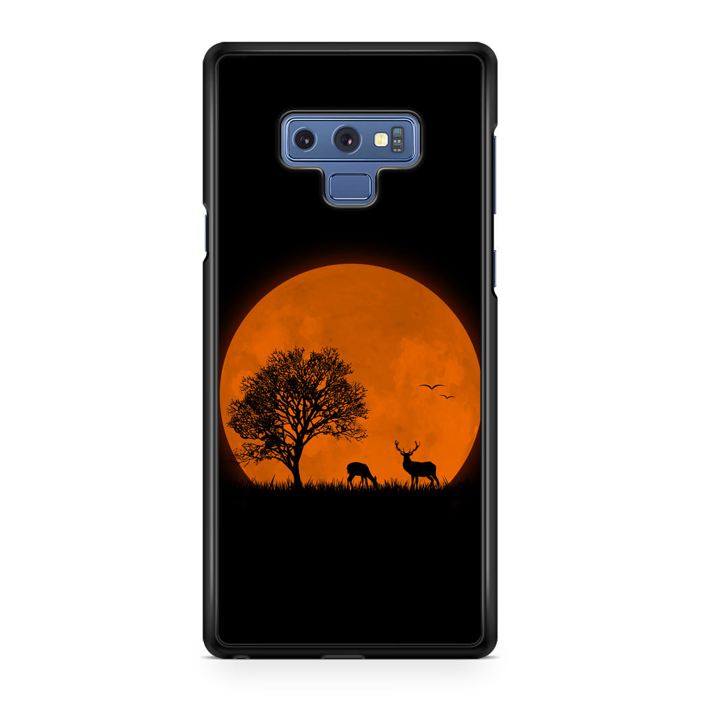 Deer Silhouette Galaxy Note 9 Case