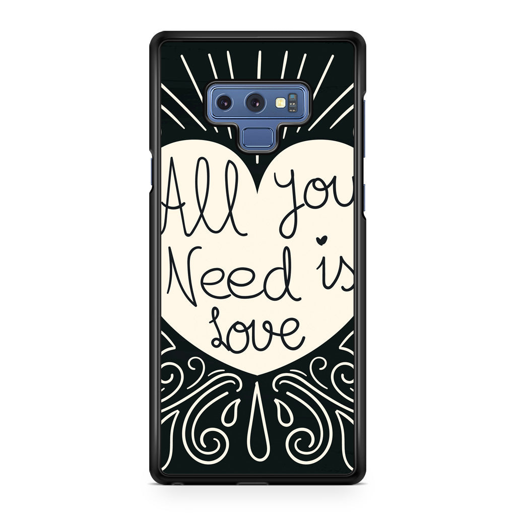 Drawn Love Galaxy Note 9 Case