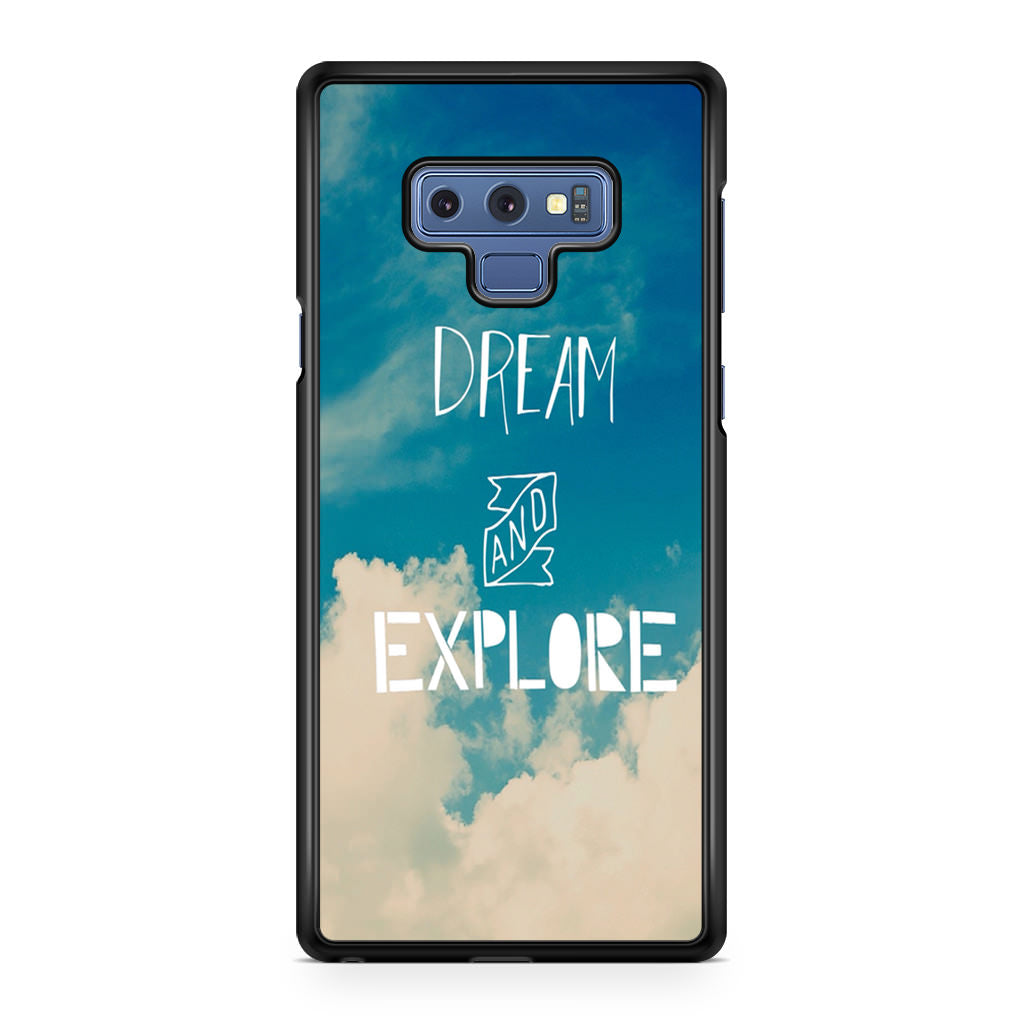 Dream and Explore Galaxy Note 9 Case