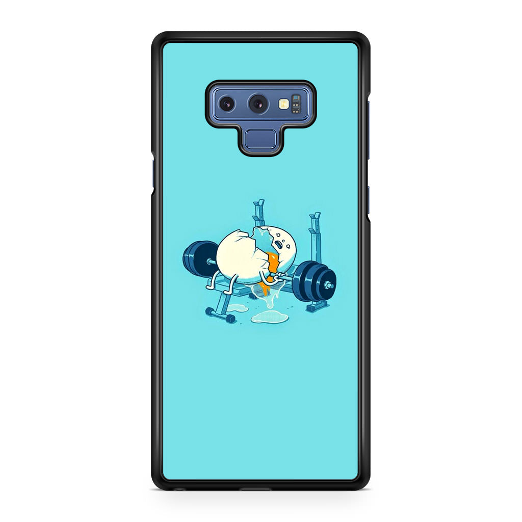 Egg Accident Workout Galaxy Note 9 Case