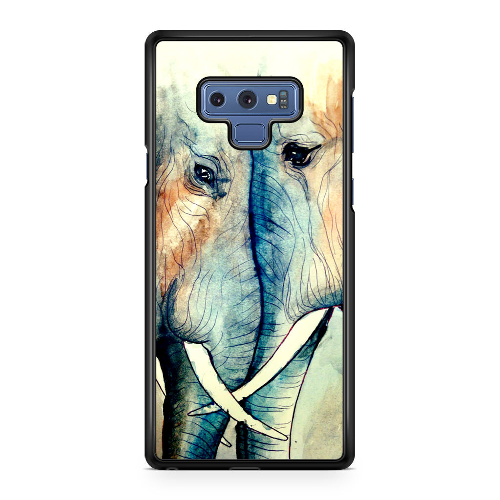 Elephants Sadness Galaxy Note 9 Case