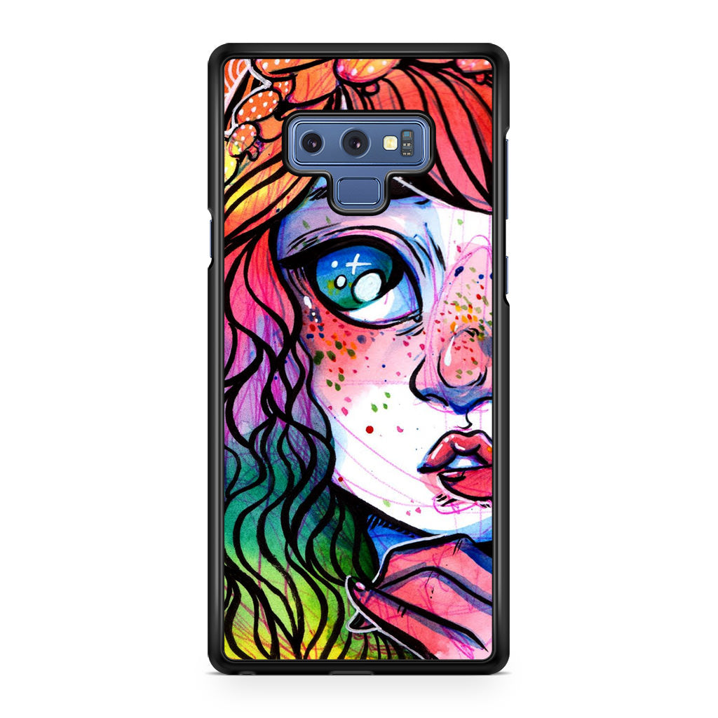 Eyes And Braids Galaxy Note 9 Case