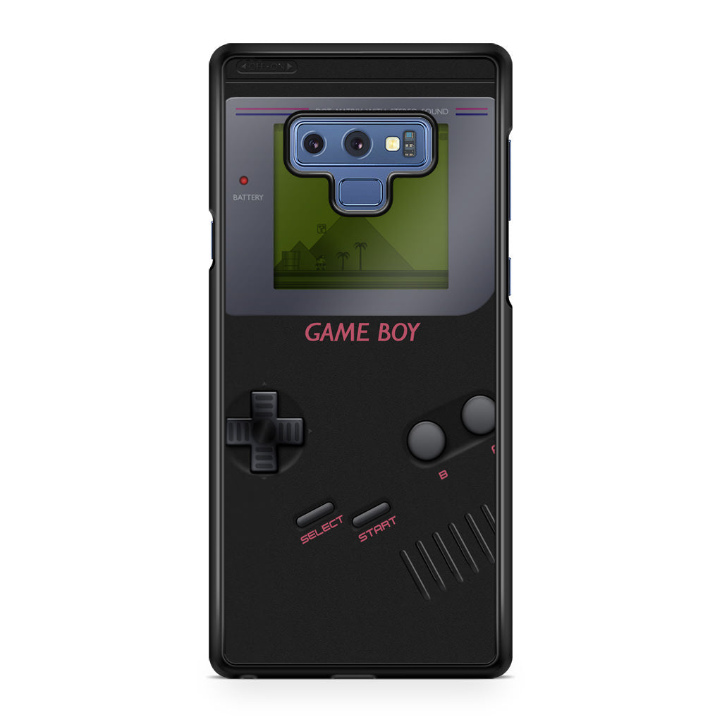 Game Boy Black Model Galaxy Note 9 Case