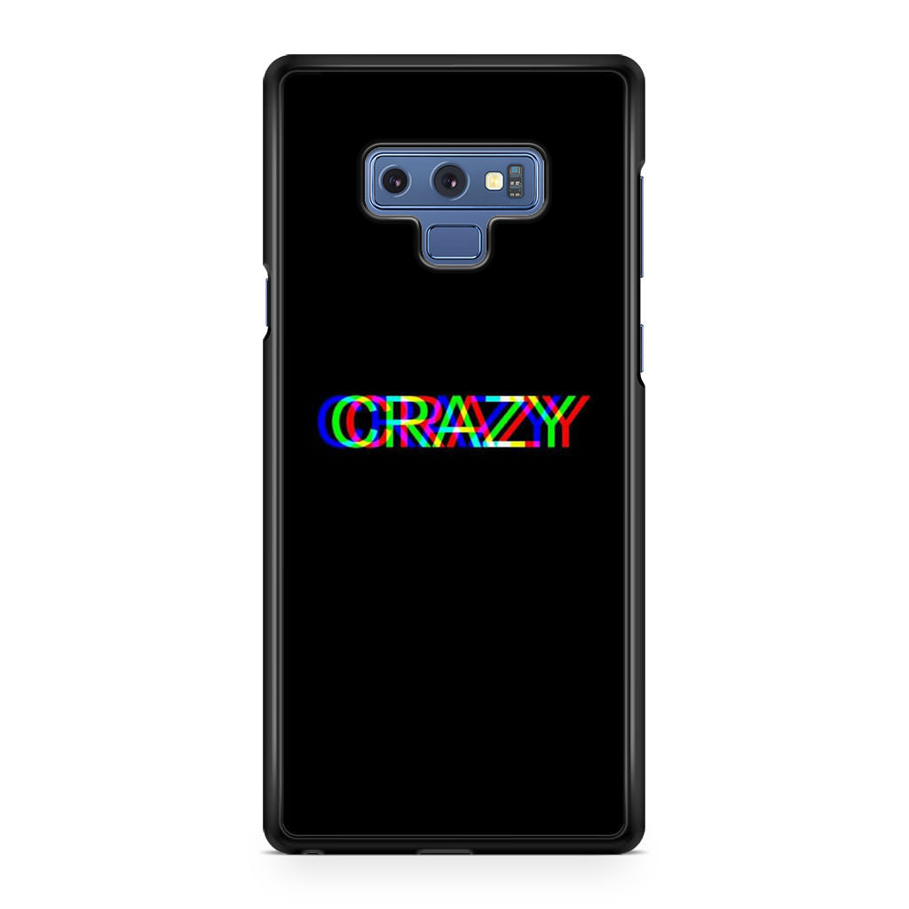 Glitch Crazy Galaxy Note 9 Case