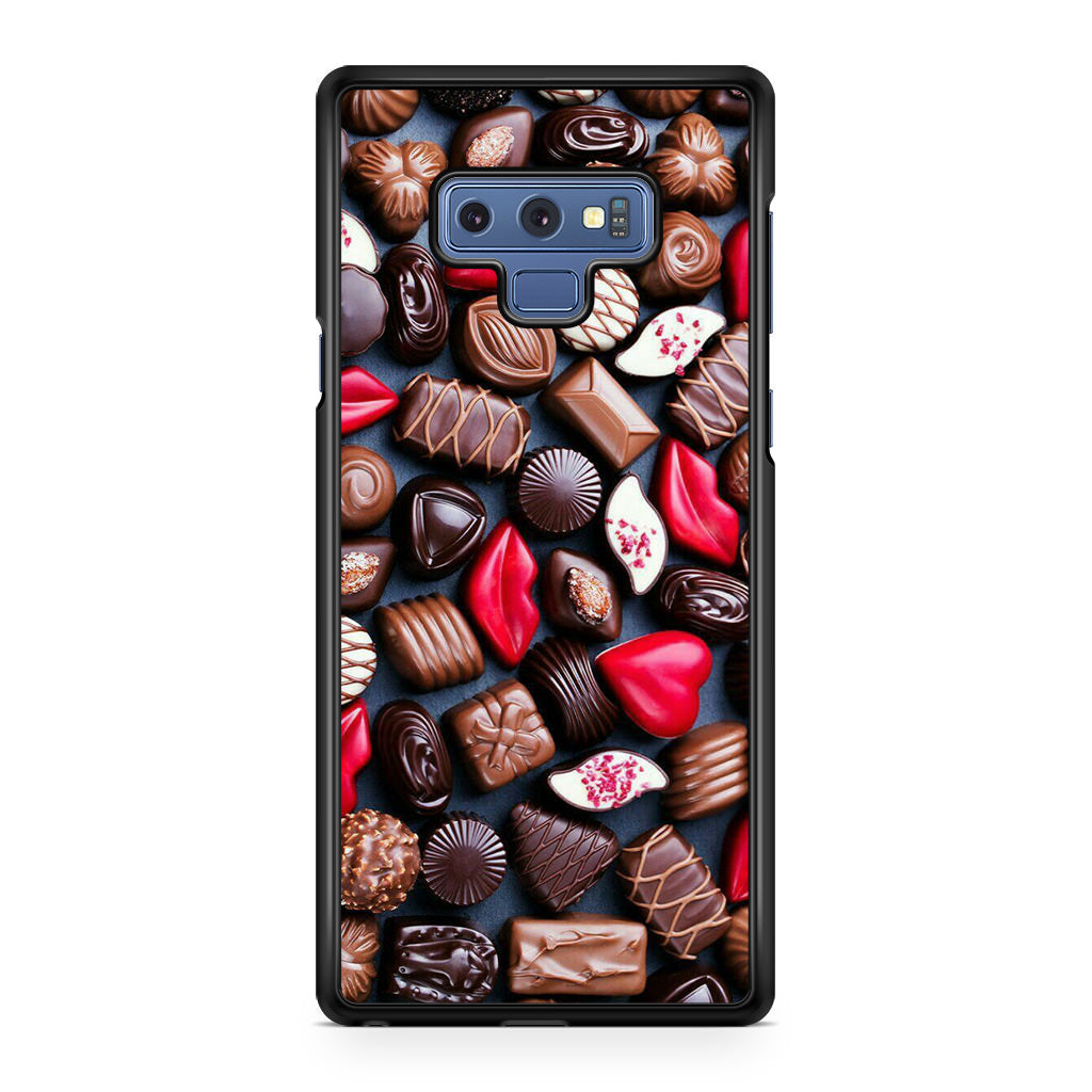 I Love Choco Pattern Galaxy Note 9 Case