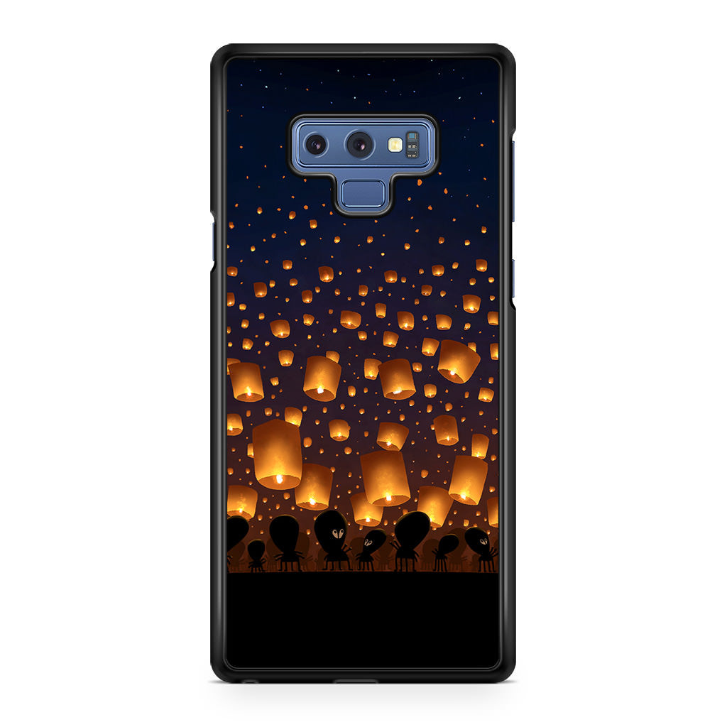 Lanterns Light Galaxy Note 9 Case