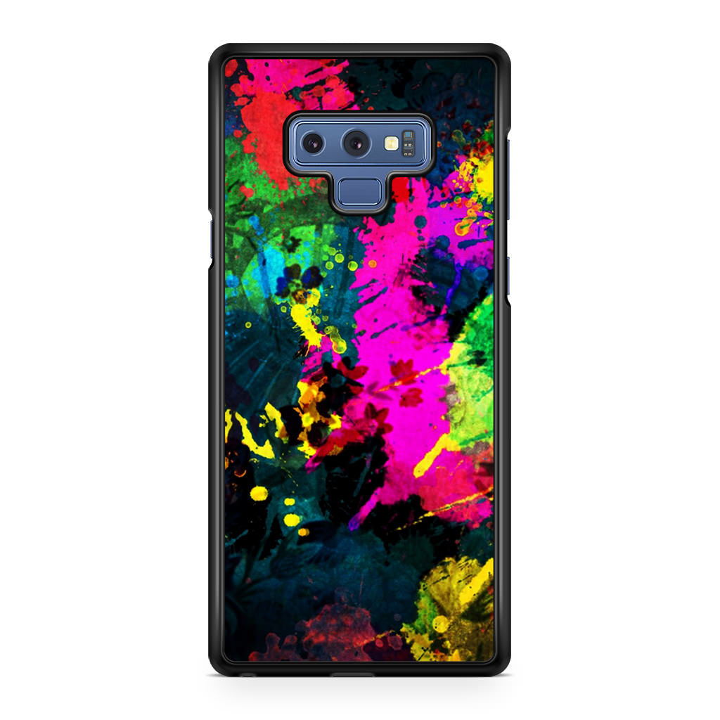 Mixture Colorful Paint Galaxy Note 9 Case