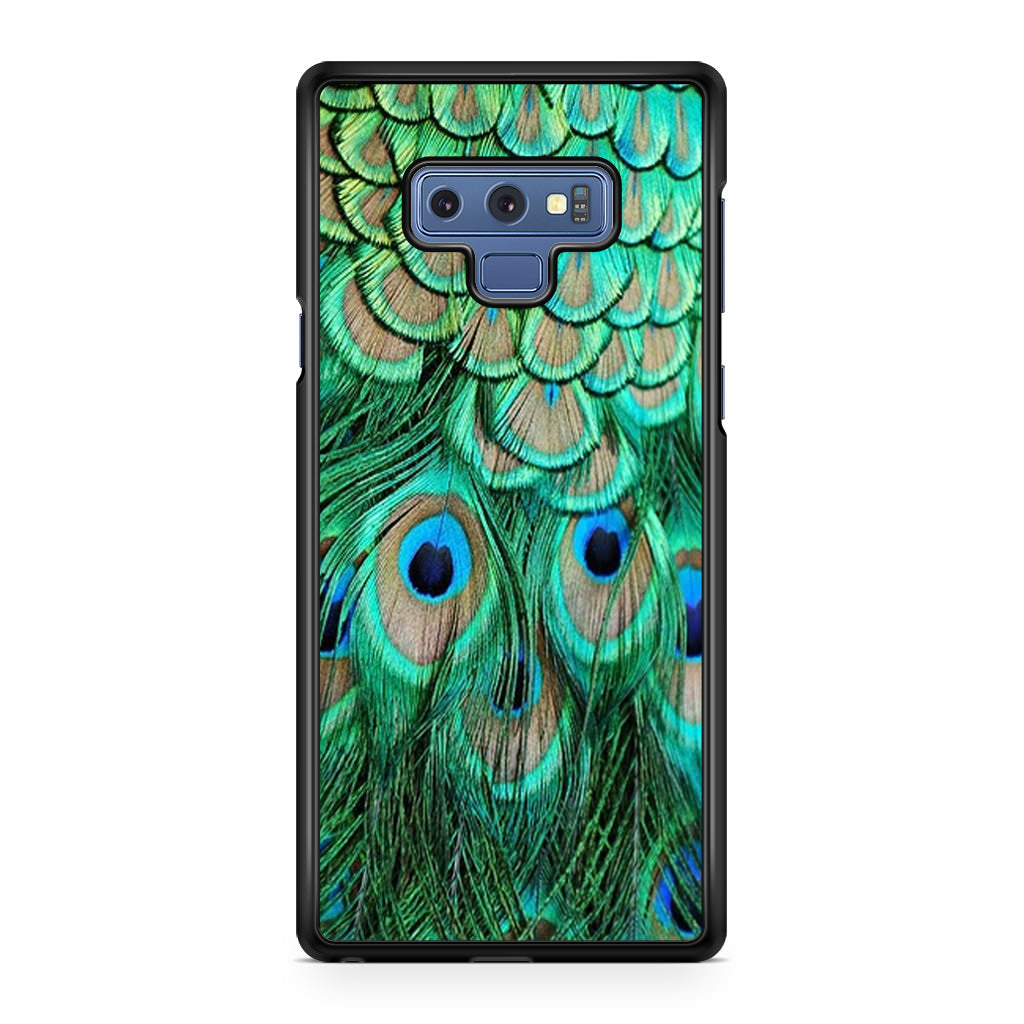 Peacock Feather Galaxy Note 9 Case