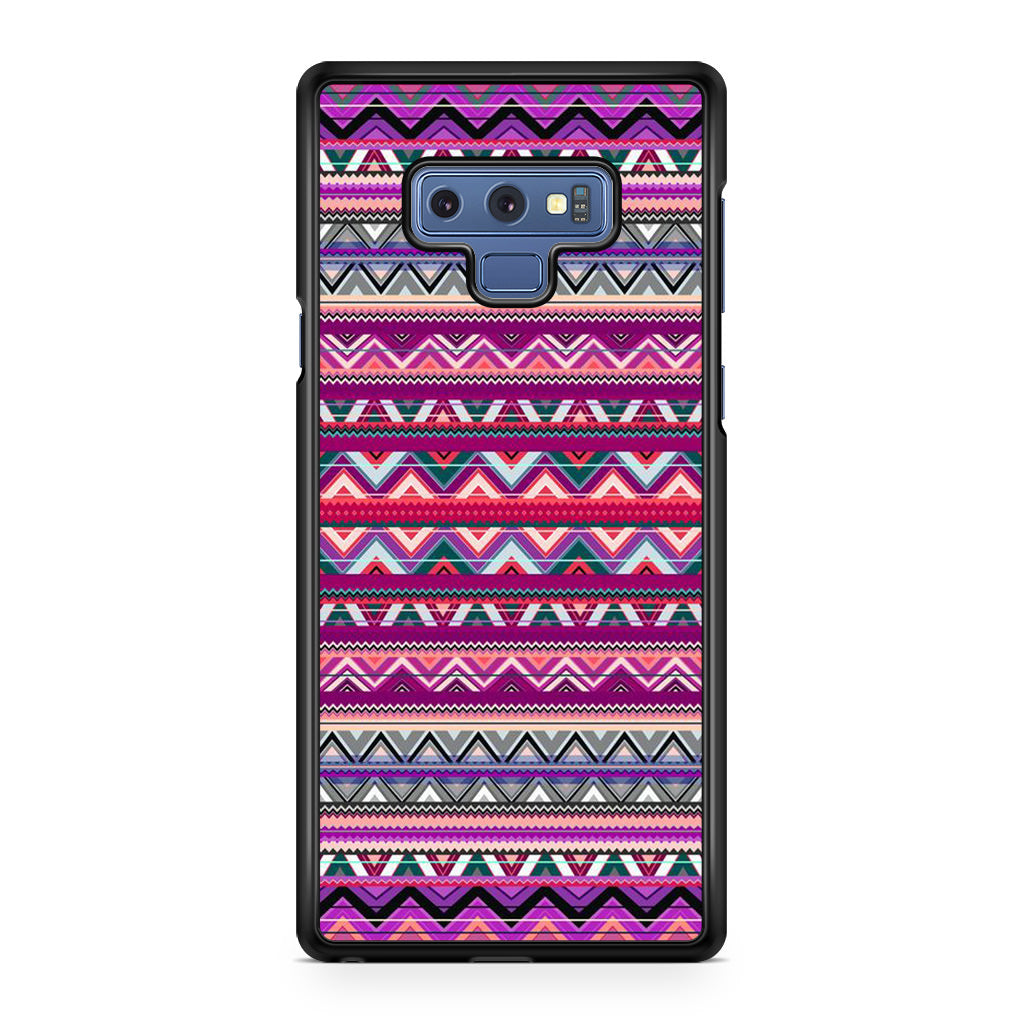 Purple Aztec Art Galaxy Note 9 Case