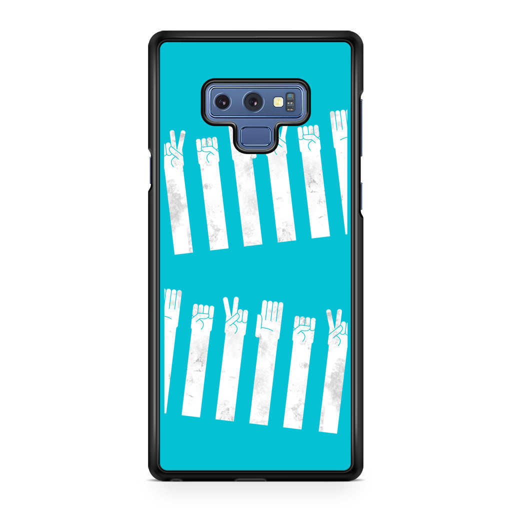 Rock Paper Scissors Zebra Crossing Galaxy Note 9 Case