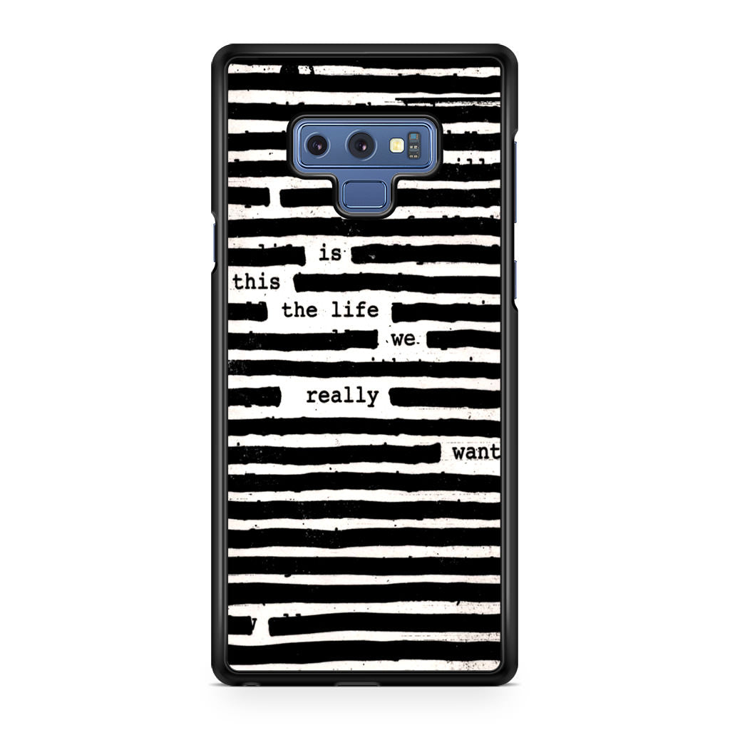 Roger Waters Is This the Life We Really Want Galaxy Note 9 Case