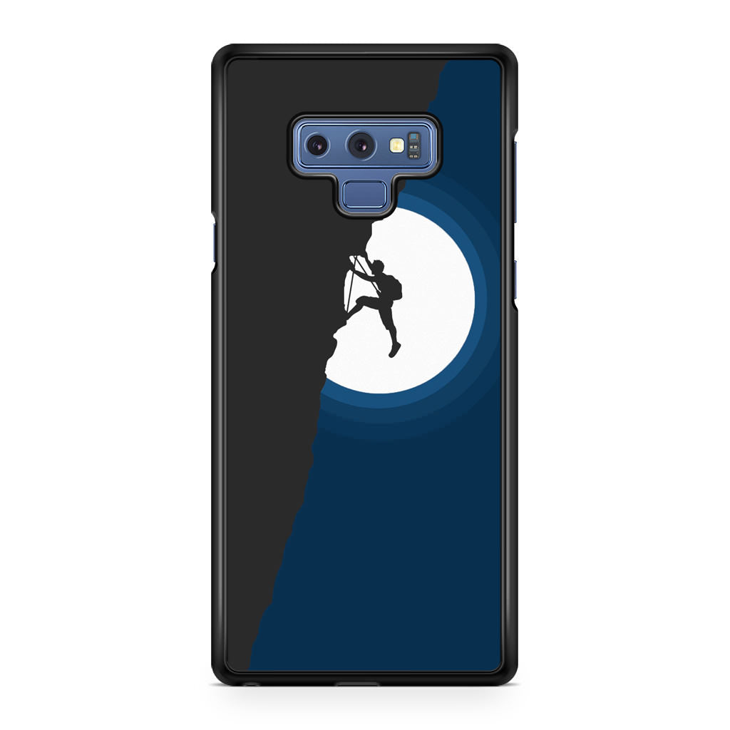 Silhouette of Climbers Galaxy Note 9 Case