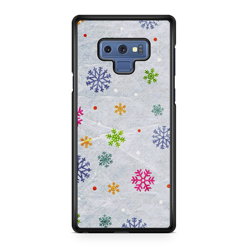 Snowflake Galaxy Note 9 Case