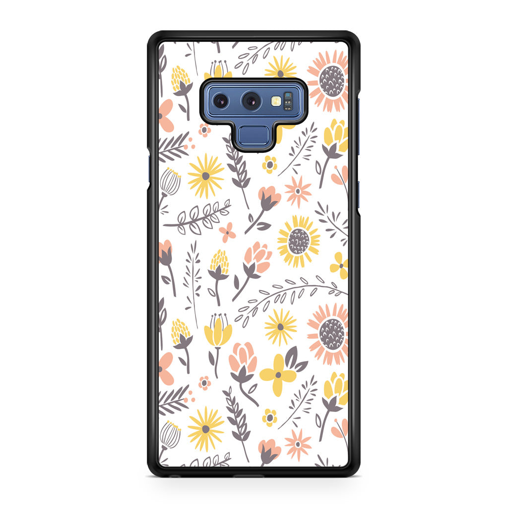Spring Things Pattern Galaxy Note 9 Case
