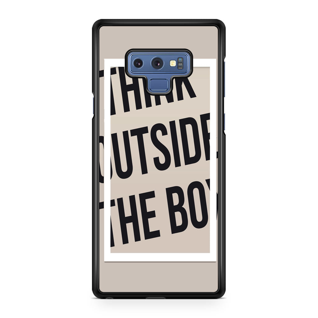 Think Outside The Box Galaxy Note 9 Case