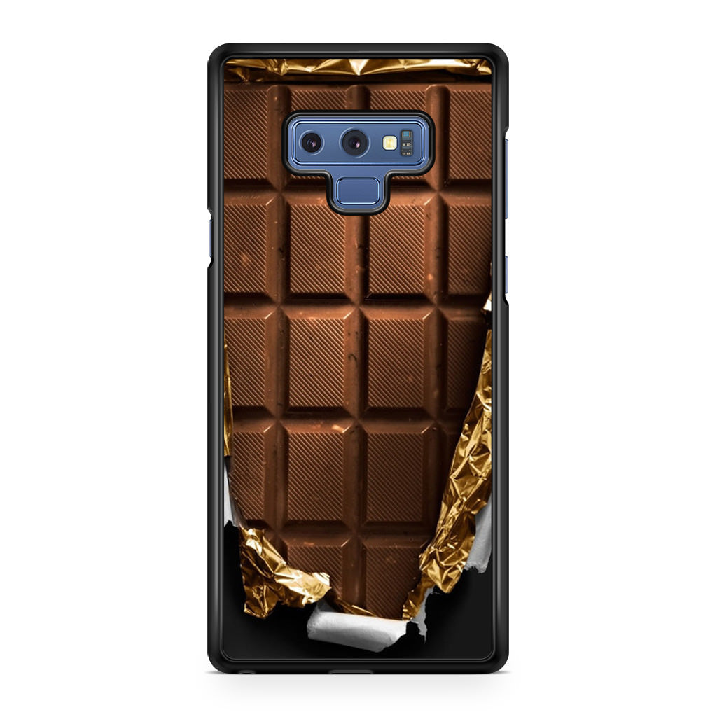 Unwrapped Chocolate Bar Galaxy Note 9 Case