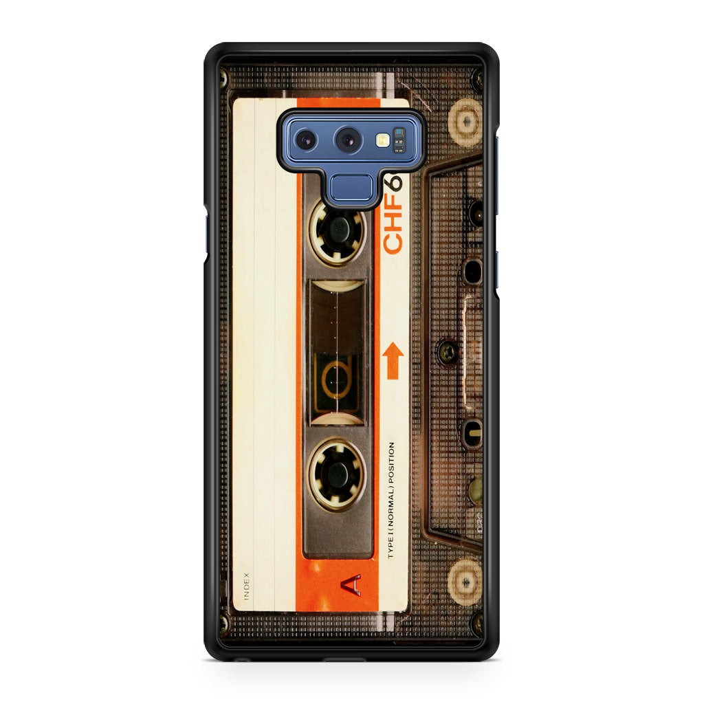 Vintage Audio Cassette Galaxy Note 9 Case