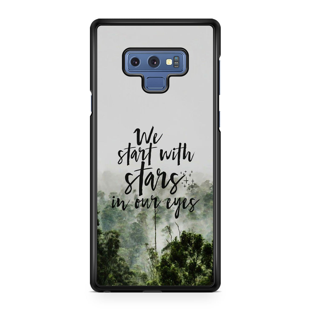 We Start with Stars Galaxy Note 9 Case