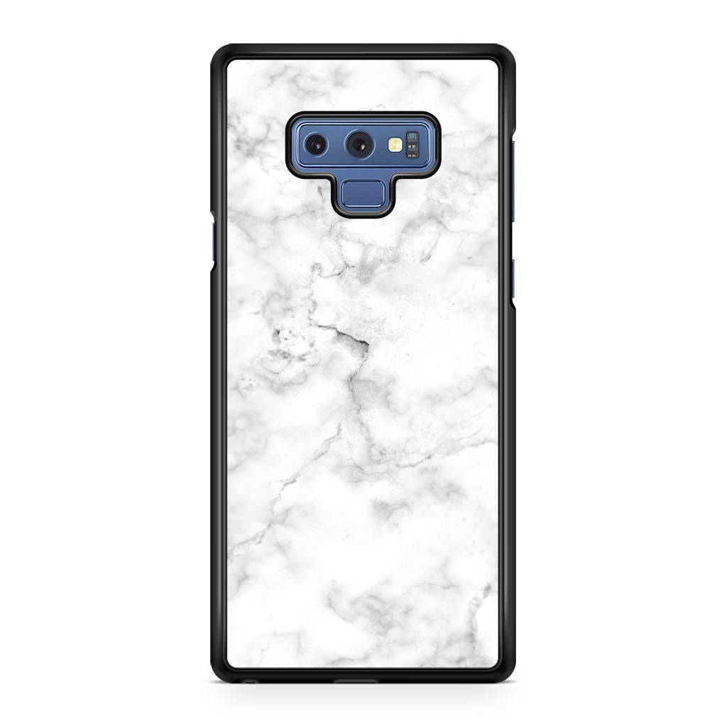 White Marble Galaxy Note 9 Case