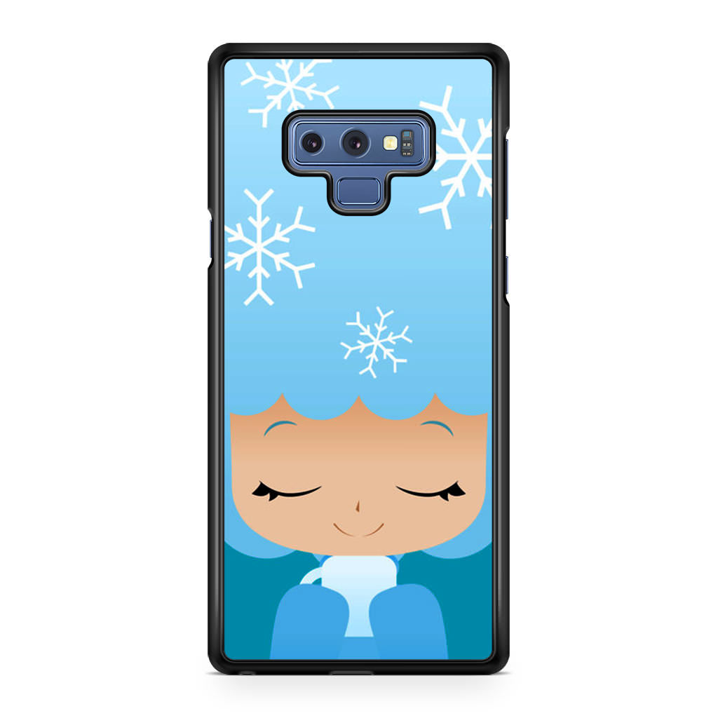 Winter Afro Girl Galaxy Note 9 Case