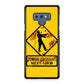 Zombie Crossing Sign Galaxy Note 9 Case