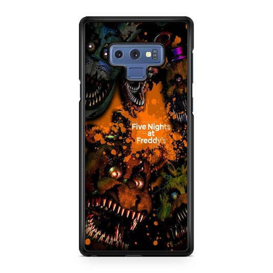 Five Nights at Freddy's Scary Galaxy Note 9 Case