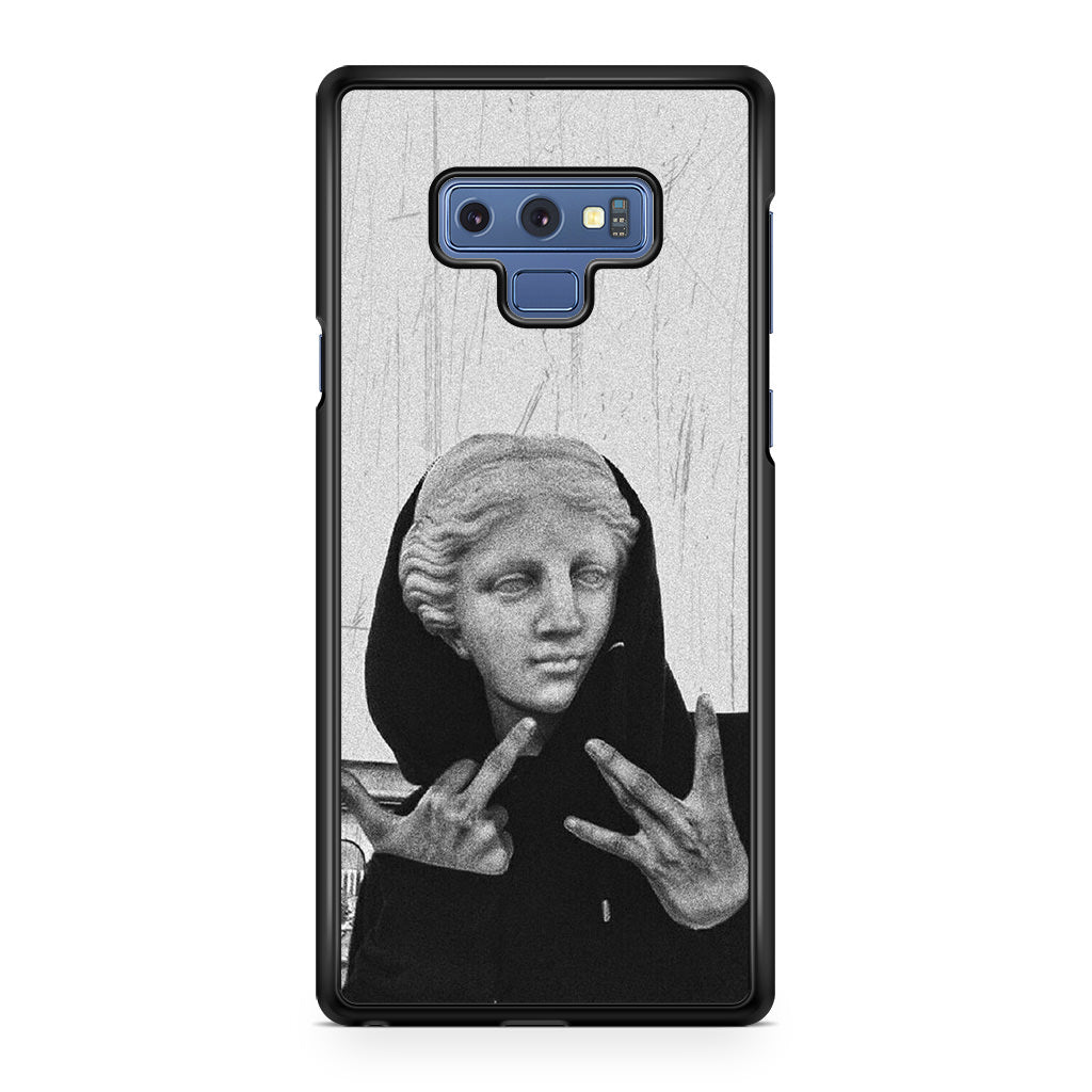 Greek Statue Wearing Hoodie Galaxy Note 9 Case