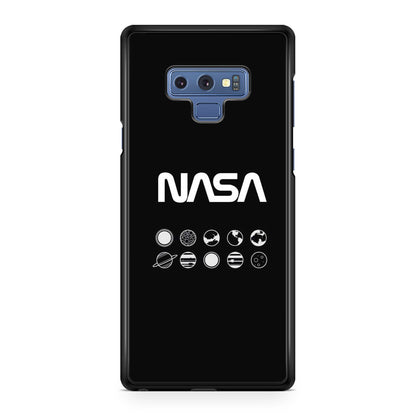 NASA Minimalist Galaxy Note 9 Case