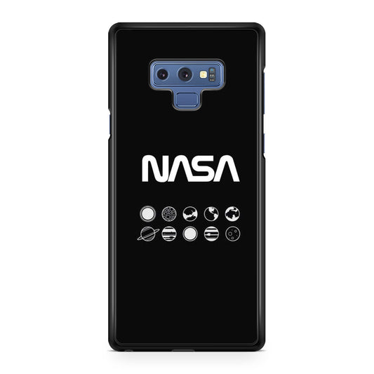 NASA Minimalist Galaxy Note 9 Case