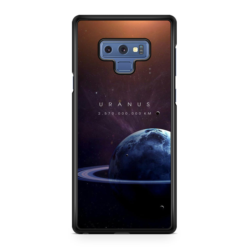 Planet Uranus Galaxy Note 9 Case